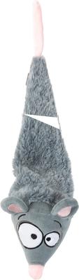 Show full view: FuzzYard Rack Off Rat Squeaky Stuffing-Free Plush Dog Toy slide 2 of 9