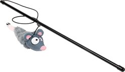 FuzzYard Rack Off Rat Teaser Wand Cat Toy with Catnip
