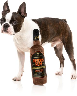 Show full view: FuzzYard Rover's Rum Squeaky Plush Dog Toy slide 3 of 7