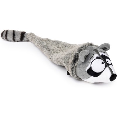 FuzzYard FuzzYard Run Along Raccoon Squeaky Stuffing-Free Plush Dog Toy