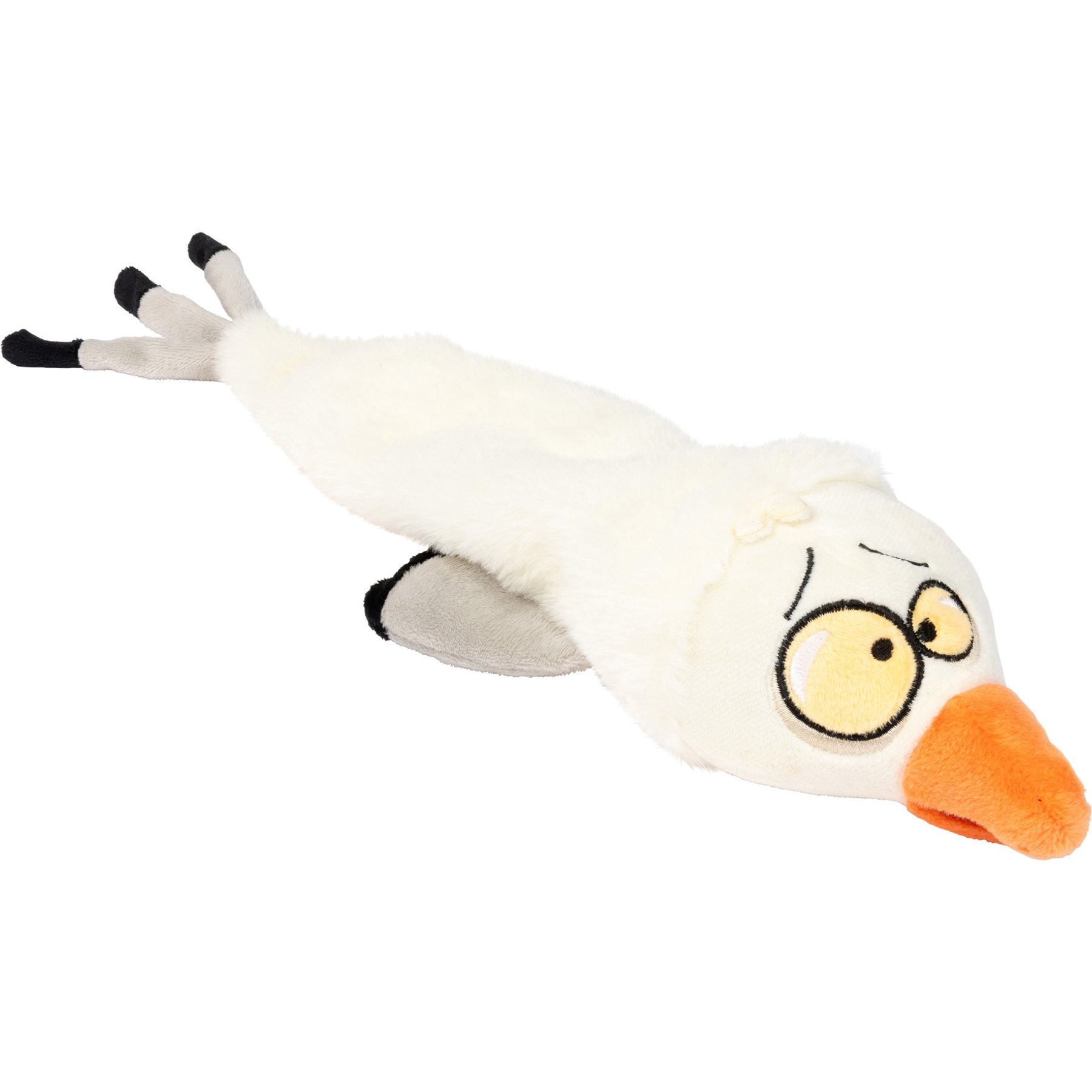 FuzzYard See-Ya Seagull Squeaky Stuffing-Free Plush Dog Toy