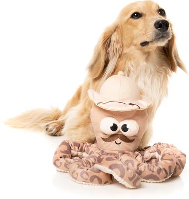 Show full view: FuzzYard Sir David Octoborough Squeaky Plush Dog Toy slide 4 of 8