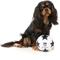 Show in main carousel: FuzzYard Soccer Ball Squeaky Plush Dog Toy slide 3 of 6