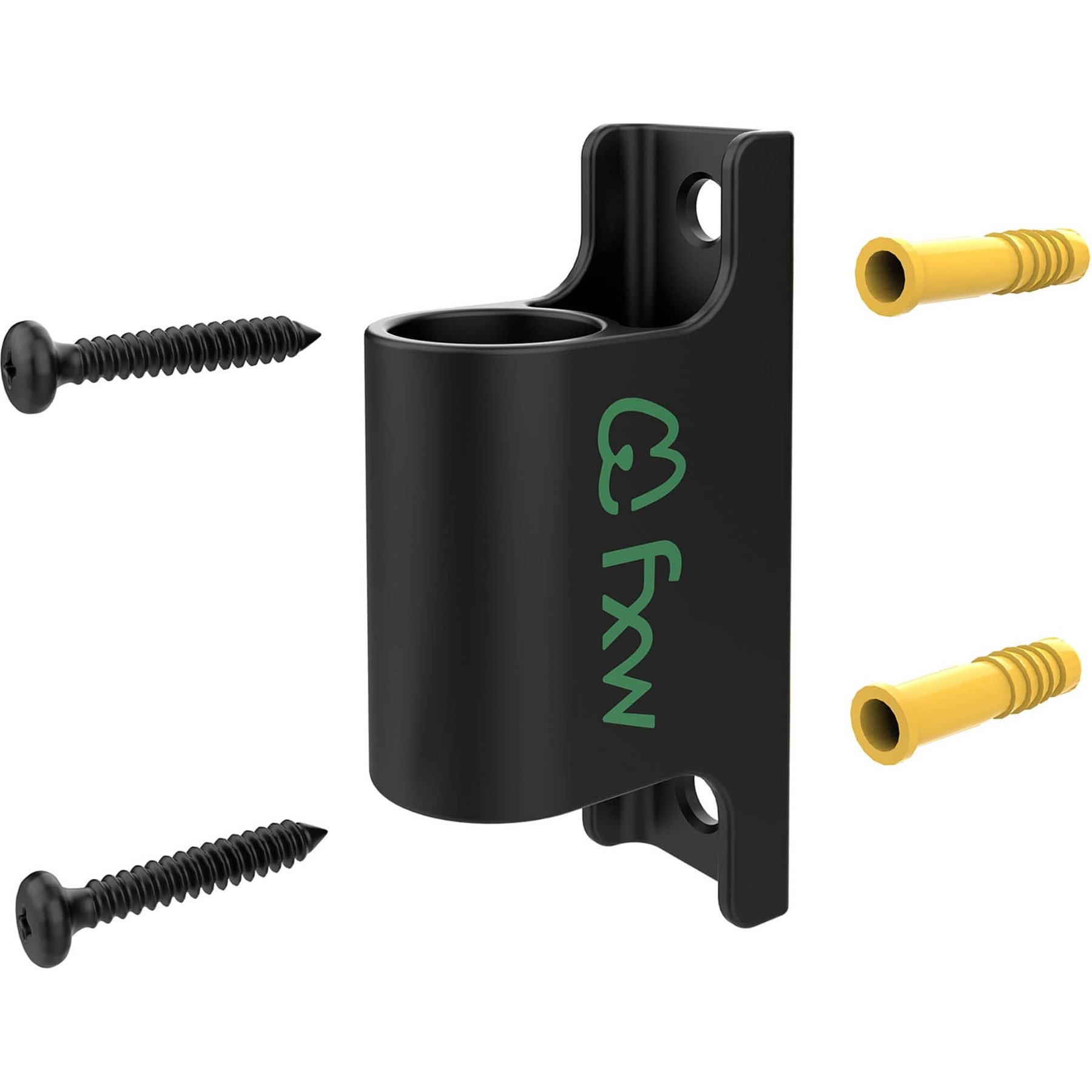 FXW 8-Panel Playpen Fence-to-Wall Anchors, Black