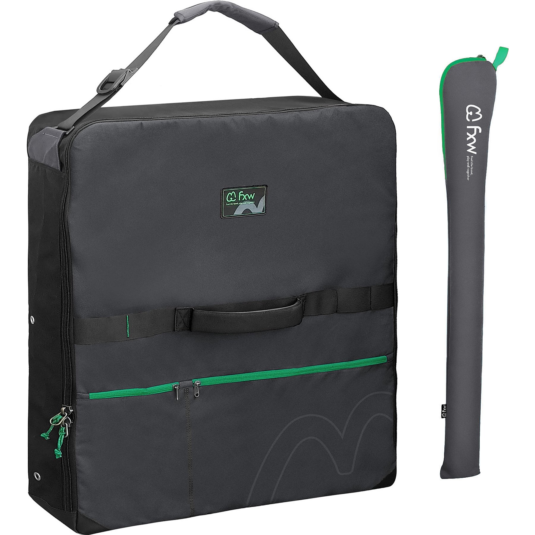 FXW FXW 8-Panel Dog Playpen Storage Bag, Black, 24-in