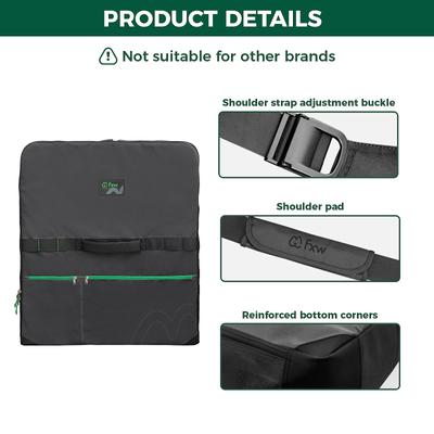 Show full view: FXW FXW 8-Panel Dog Playpen Storage Bag, Black, 32-in slide 4 of 6