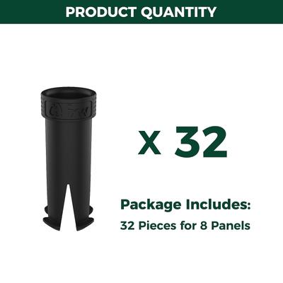 Show full view: FXW Muffler Tubes for FXW Dog Playpens, 32 count, Black slide 6 of 8