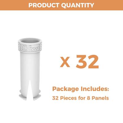 Show full view: FXW Muffler Tubes for FXW Dog Playpens, 32 count, White slide 6 of 8