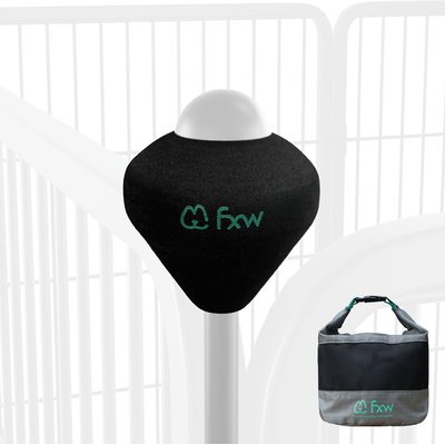 FXW FXW RV Protector Ball for FXW Dog Playpens, Black, 12 count