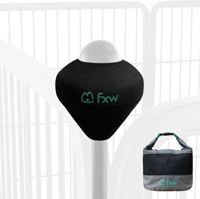 Show full view: FXW RV Protector Ball for FXW Dog Playpens, Black, 12 count slide 1 of 8