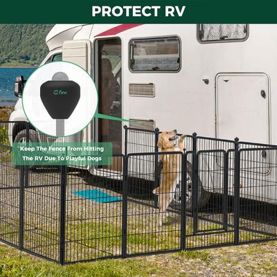 Show full view: FXW RV Protector Ball for FXW Dog Playpens, Black, 6 count slide 3 of 9