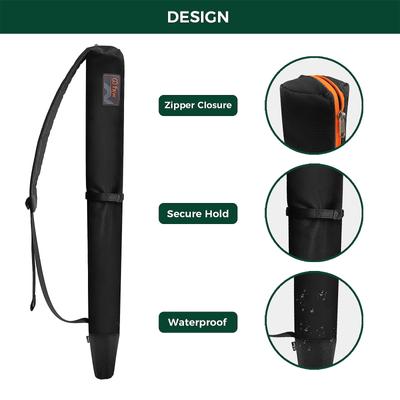 Show full view: FXW Waterproof Stake Bag, Black, 45-in slide 3 of 7