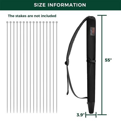 Show full view: FXW Waterproof Stake Bag, Black, 50-in slide 2 of 7