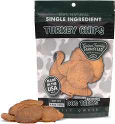 Gaines Family Farmstead Turkey Chips Dog Treats, 5.5-oz bag