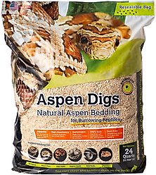 Galapagos Aspen Digs Natural Aspen Reptile Bedding, 24-qt bag