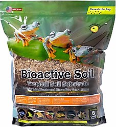 Galapagos Bioactive Soil Tropical Soil Substrate Reptile Bedding, 8-qt bag