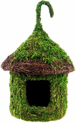Show full view: Galapagos Bungalow Deco Birdhouse, Fresh Green slide 2 of 5