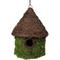 Show in main carousel: Galapagos Bungalow Woven Birdhouse, Fresh Green slide 1 of 2