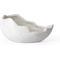 Show in main carousel: Galapagos Ceramic Egg Reptile Bowl, White, Medium slide 1 of 6