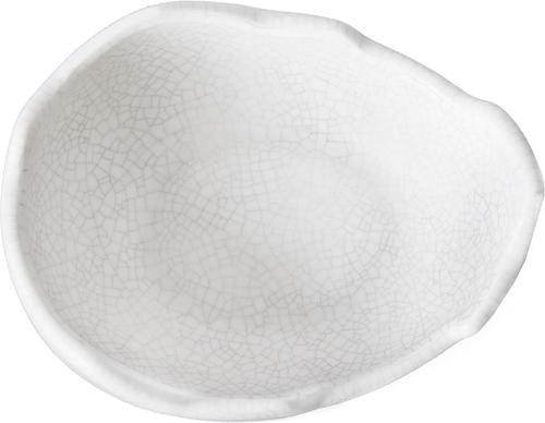 Show full view: Galapagos Ceramic Egg Reptile Bowl, White, Medium slide 3 of 6