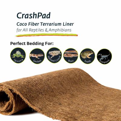 Show full view: Galapagos Coco Fiber Crash Pad Terrarium Bedding, Natural, 18-in x 36-in slide 5 of 6