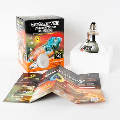 Show full view: Galapagos Geotherm Heat & UVB Mercury Vapor Reptile Bulb, 100-watt slide 5 of 5