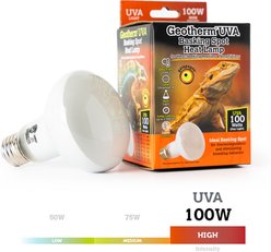Galapagos Geotherm Reptile Basking Bulb, White, 100-watt