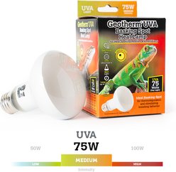 Galapagos Geotherm Reptile Basking Bulb, White, 75-watt