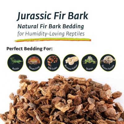 Show full view: Galapagos Jurassic Fir Bark Reptile Bedding, 24-qt bag slide 6 of 8