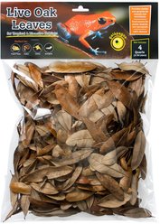 Galapagos Live Oak Leaves Reptile Litter, Natural, 4-qt