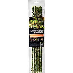 Galapagos Mossy Sticks, Fresh Green, 6 count, 18-in