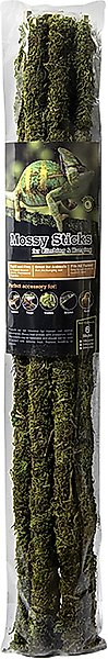 Galapagos Mossy Sticks, Fresh Green, 6 count