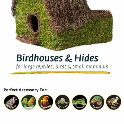 Show full view: Galapagos Plantable Maison Birdhouse, Fresh Green slide 5 of 6