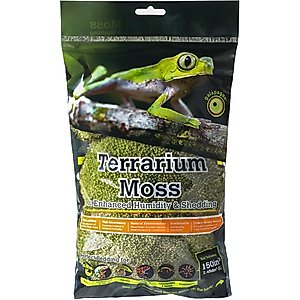 Galapagos Royal Pillow Moss Reptile & Amphibian Terrarium Moss, Fresh Green, 150 cubic inch bag
