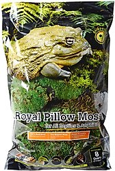 Galapagos Royal Pillow Moss Reptile & Amphibian Terrarium Moss, Fresh Green, 8-qt bag