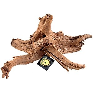 Galapagos Sinkable Driftwood Terrarium & Aquarium Accessory, Natural, Medium