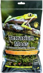 Galapagos Sphagnum Reptile, Amphibian & Insect Terrarium Moss, Fresh Green, 150 cubic inch bag