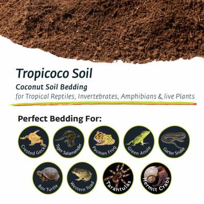 Show full view: Galapagos Tropicoco Coconut Soil Invertebrate Bedding, 8-qt brick slide 4 of 6