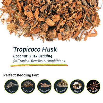 Show full view: Galapagos Tropicoco Husk Coconut Reptile Bedding, 8-qt bag slide 5 of 7