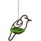 Show in main carousel: Galapagos Woven Bird Feeder, Dove, Fresh Green, 7-in slide 1 of 4