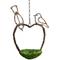 Show in main carousel: Galapagos Woven Bird Feeder, Sparrow, Fresh Green, 7-in slide 1 of 6