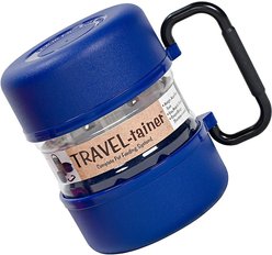 Gamma2 Travel-tainer Complete Dog & Cat Feeding System, Blue