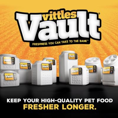 Show full view: Gamma2 Vittles Vault Pet Food Storage, 20-lb slide 3 of 5