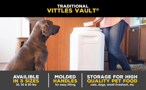 Show full view: Gamma2 Vittles Vault Pet Food Storage, 50-lb slide 5 of 9