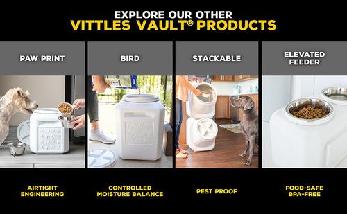 Gamma2 Vittles Vault Stackable Pet Food Storage