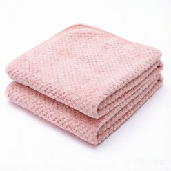 DOPZER Microfiber Fast Dry Soft Absorbent Dog & Cat Bath Towel, 2 count, Pink, Large: 19.7 x 31.5-in