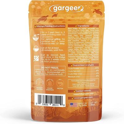 Show full view: Gargeer Advanced Breeders Aquatic Turtle Food, 3-oz bag slide 2 of 6