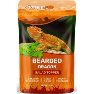 Gargeer Bearded Dragon Flower Salad Mix Food Topper, 2-oz bag