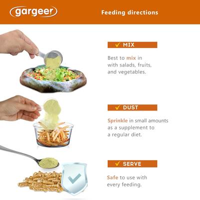 Show full view: Gargeer Bearded Dragon Flower Salad Mix Food Topper, 2-oz bag slide 3 of 6