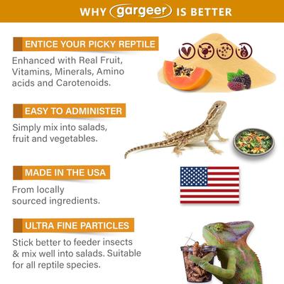 Show full view: Gargeer Bee Pollen Reptile Supplement, 4-oz bag slide 4 of 7